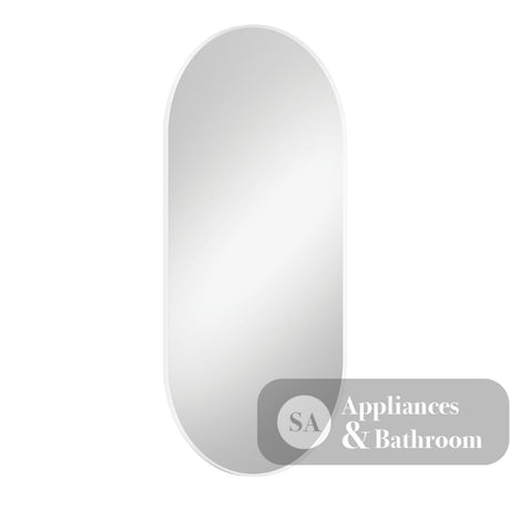 Fienza FMP60120W Empire Matte White Framed Mirror 600 x 1200mm - Mirrors