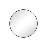Fienza FMR60B Matte Black Framed Mirror 600mm - Mirrors