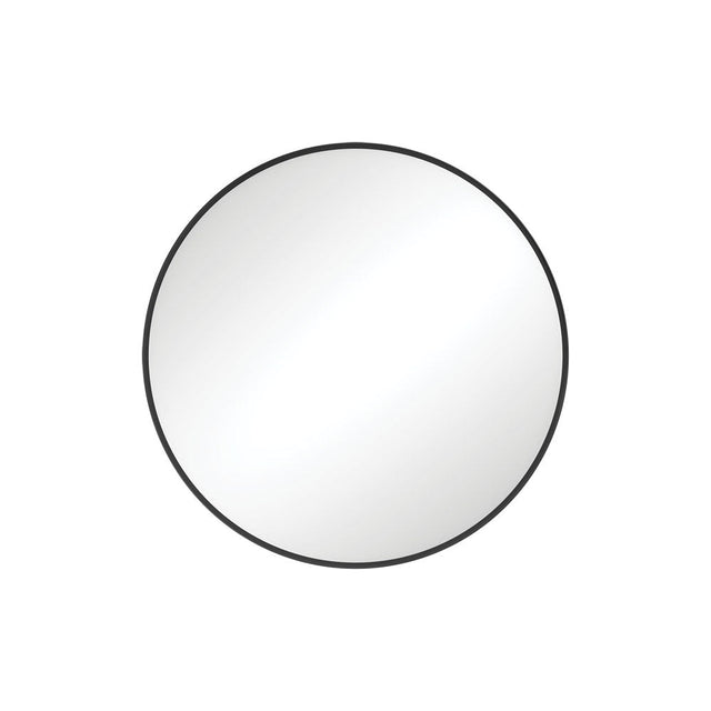 Fienza FMR60B Matte Black Framed Mirror 600mm - Mirrors