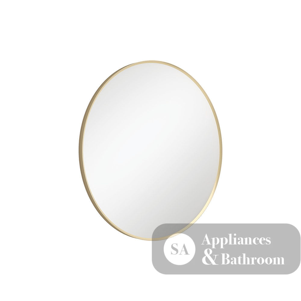 Fienza FMR60UB Urban Brass Framed Mirror 600mm - Mirrors