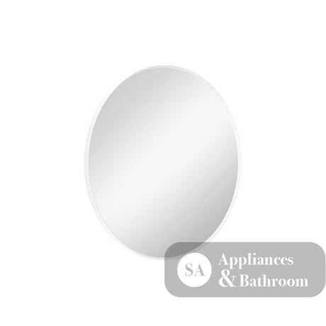 Fienza FMR60W Matte White Framed Mirror 600mm - Mirrors