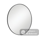 Fienza FMR80UB Urban Brass Framed Mirror 800mm - Mirrors