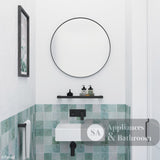 Fienza FMR80UB Urban Brass Framed Mirror 800mm - Mirrors