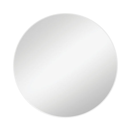 Fienza FMR80W Matte White Framed Mirror 800mm - Mirrors