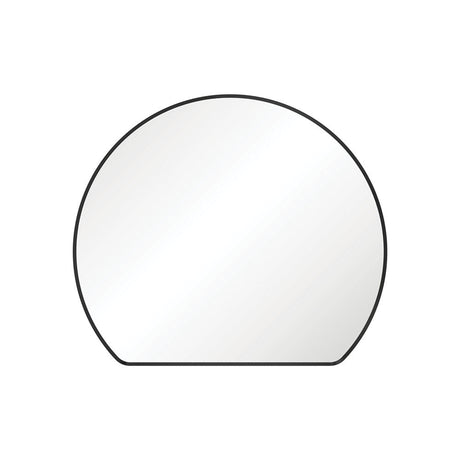 Fienza FMSR80B Sunrise Matte Black Round Framed Mirror 800 x 690 - Mirrors