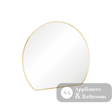 Fienza FMSR80UB Sunrise Urban Brass Round Framed Mirror 800 x 690 - Mirrors