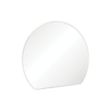 Fienza FMSR80W Sunrise Matte White Round Framed Mirror 800 x 690 - Mirrors