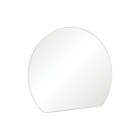 Fienza FMSR80W Sunrise Matte White Round Framed Mirror 800 x 690 - Mirrors