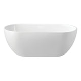 Fienza FR11572 Koko Freestanding Acrylic Bath Matte White - Freestanding Bath