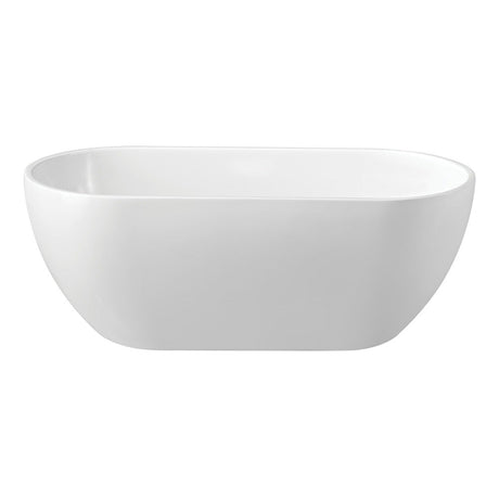 Fienza FR11572 Koko Freestanding Acrylic Bath Matte White - Freestanding Bath