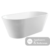 Fienza FR71-1700-OF Austin Freestanding Acrylic Bath 1700mm Gloss White - Freestanding Bath