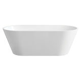 Fienza FR71-1700-OF Austin Freestanding Acrylic Bath 1700mm Gloss White - Freestanding Bath