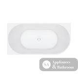 Fienza FR713-1500R Eleanor Fluted Right-Hand Acrylic Corner Bath 1500mm - Corner Baths