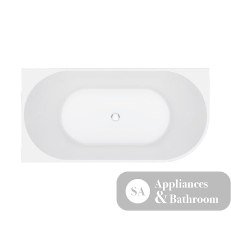Fienza FR713-1500R Eleanor Fluted Right-Hand Acrylic Corner Bath 1500mm - Corner Baths