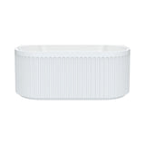 Fienza FR716-1500-OF Eleanor Back-To-Wall Acrylic Bath with Overflow 1500mm - Back To Wall Bath