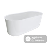 Fienza FR72-1700 Windsor Freestanding Acrylic Bath 1700mm Gloss White - Freestanding Bath