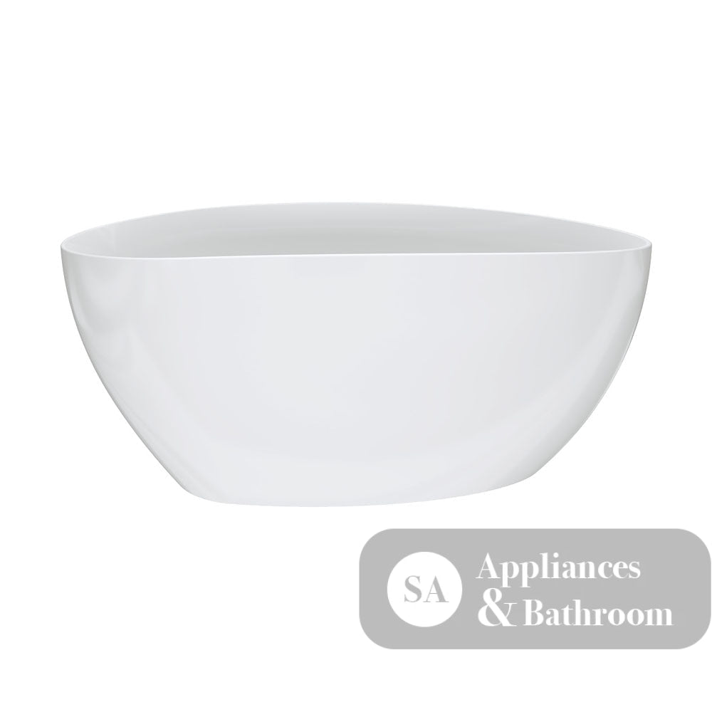 Fienza FR94-1700 Dayo Freestanding Acrylic Bath 1700mm Gloss White - Freestanding Bath