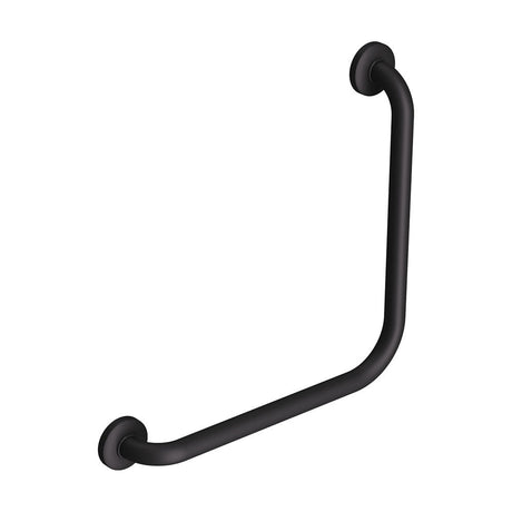 Fienza GRAB4545MB 90° Ambulant Care Grab Rail Matte Black - Grab Rail