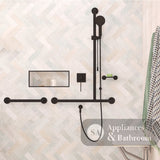 Fienza GRAB45MB Accessible Care 450mm Grab Rail Matte Black - Grab Rail