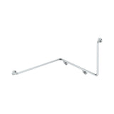 Fienza GRAB60103111L 90° Accessible Left-Hand Wrap Around Grab Rail Stainless Steel - Grab Rail