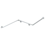 Fienza GRAB7094111L 140° Accessible Left-Hand Grab Rail Stainless Steel - Grab Rail