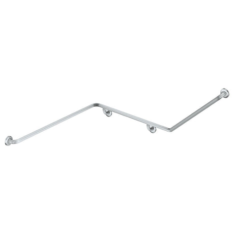 Fienza GRAB7094111L 140° Accessible Left-Hand Grab Rail Stainless Steel - Grab Rail