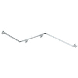 Fienza GRAB7094111R 140° Accessible Right-Hand Grab Rail Stainless Steel - Grab Rail