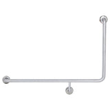 Fienza GRAB9660L Care Ambulant 90° 960x600mm Stainless Steel Left Hand Grab Rail - Grab Rail