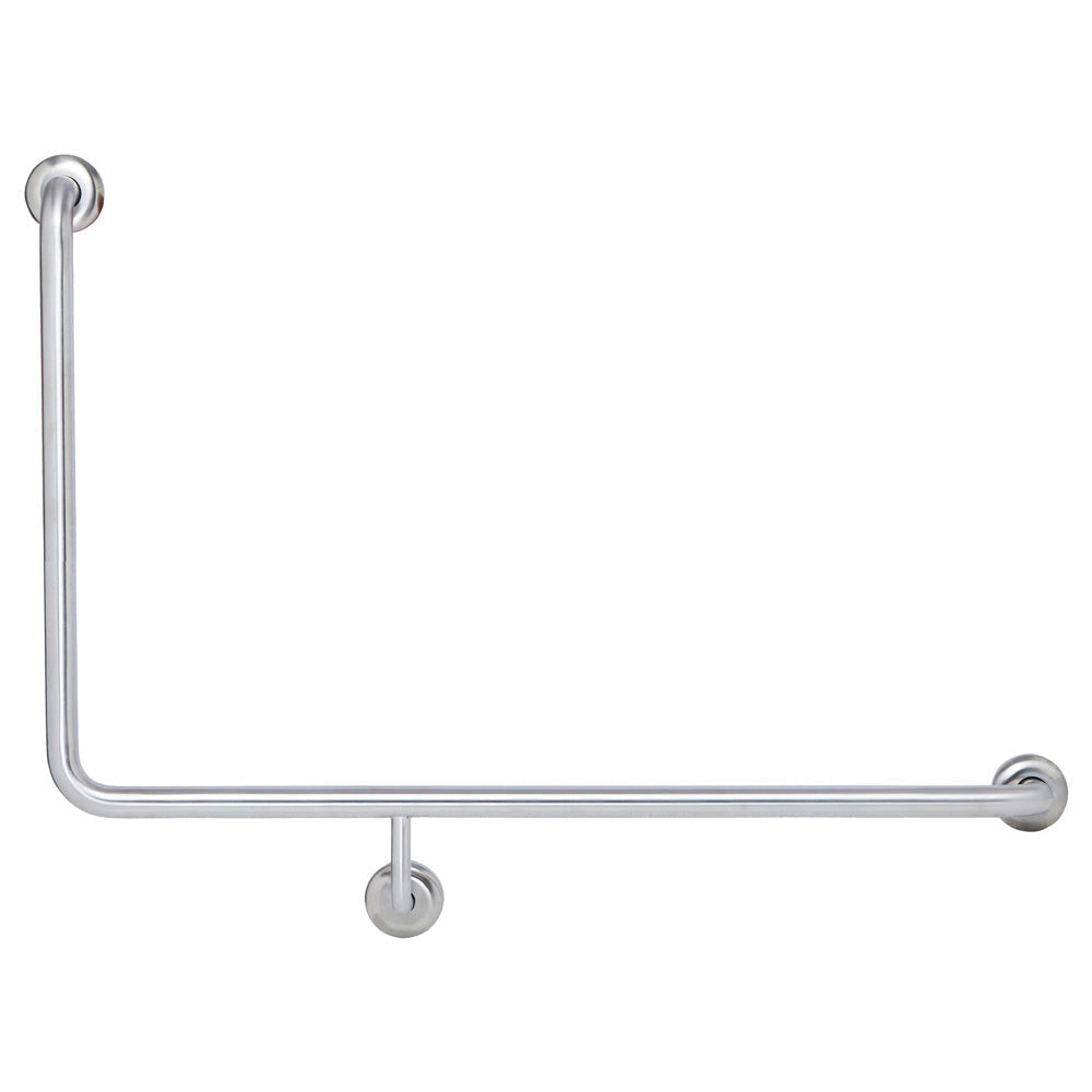 Fienza GRAB9660R Care Ambulant 90° 960x600mm Stainless Steel Right Hand Grab Rail - Grab Rail