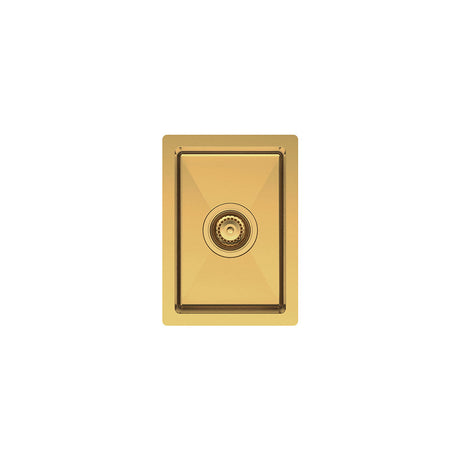 Fienza Hana 10L Single Kitchen Sink Rugged Brass
