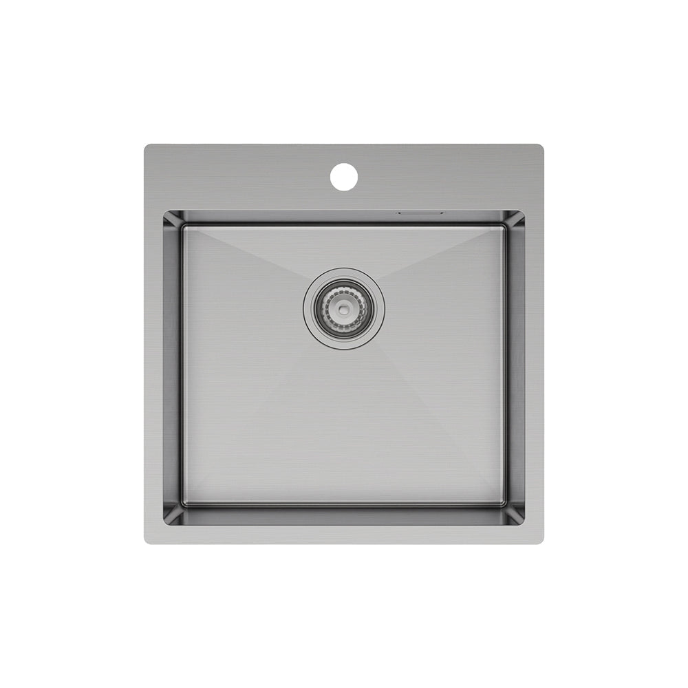 Fienza HANA 42L Square Laundry Sink with Overflow 68502-OF - Laundry Insert Sinks