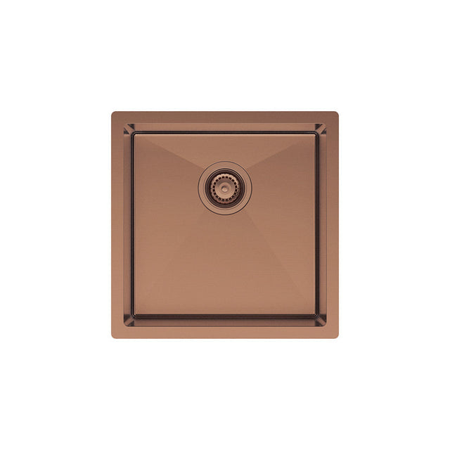 Fienza Hana 68401CO 32L Single Kitchen Sink Brushed Copper