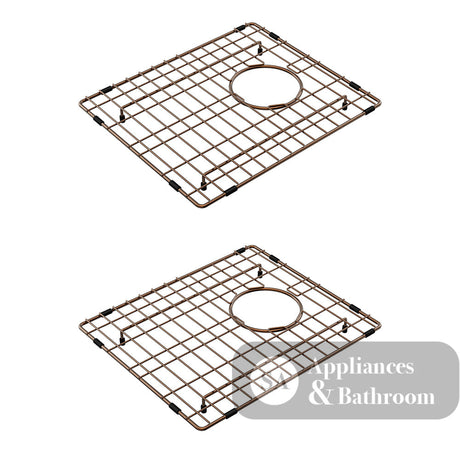 Fienza Hana 68403CO 27L/27L Double Kitchen Sink Kit Brushed Copper