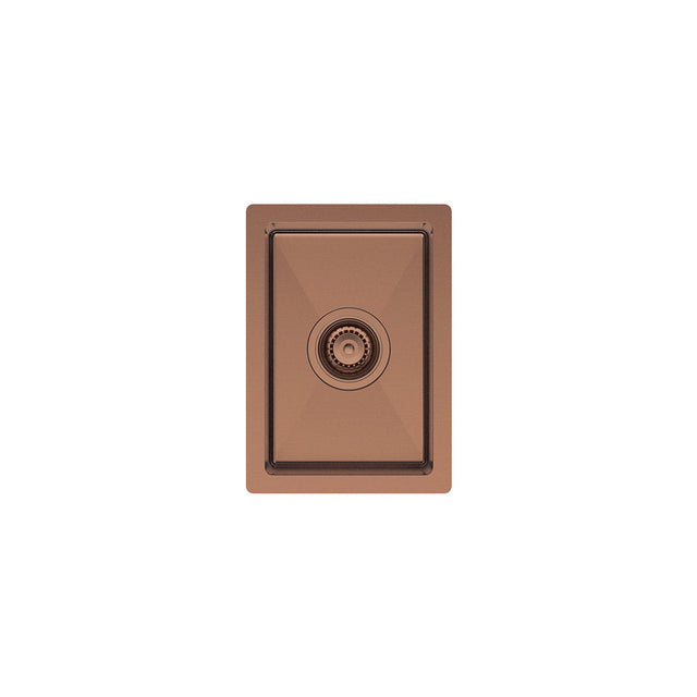 Fienza Hana 68409BC 10L Single Kitchen Sink Brushed Copper