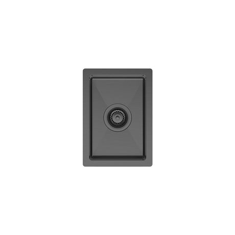 Fienza Hana 68409CM 10L Single Kitchen Sink Carbon Metal