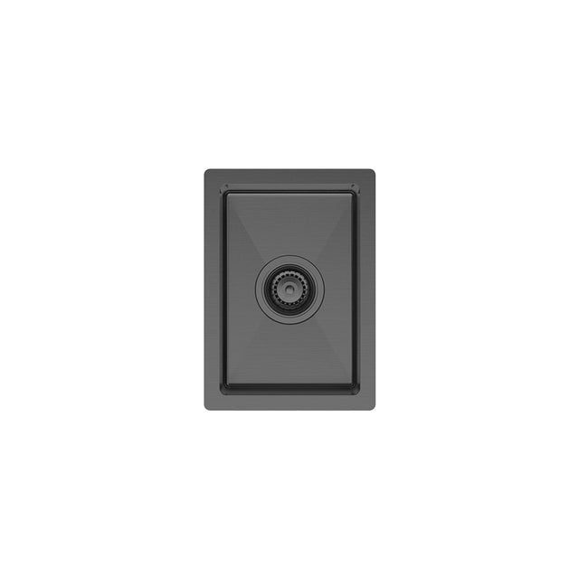 Fienza Hana 68409CM 10L Single Kitchen Sink Carbon Metal