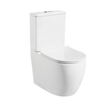 Fienza Hana Toilet BTW S Trap 160-230mm Gloss White K8381B - White / Hana - Toilet Suites