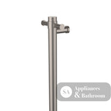 Fienza Isabella 827900BN Vertical Heated Towel Rail 100 x 900mm Brushed Nickel