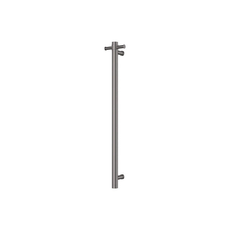 Fienza Isabella 827900GM Vertical Heated Towel Rail 100 x 900mm Gun Metal