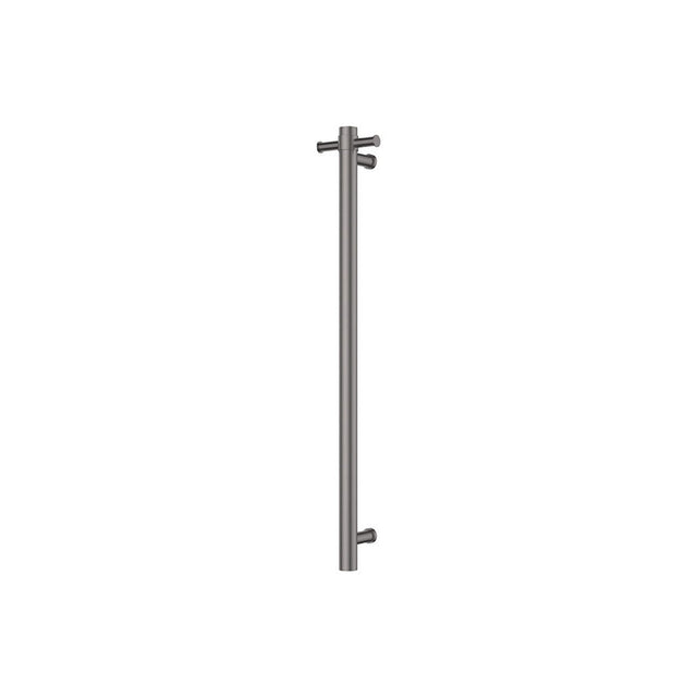 Fienza Isabella 827900GM Vertical Heated Towel Rail 100 x 900mm Gun Metal