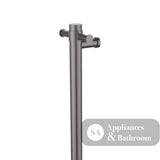 Fienza Isabella 827900GM Vertical Heated Towel Rail 100 x 900mm Gun Metal