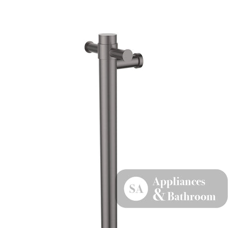 Fienza Isabella 827900GM Vertical Heated Towel Rail 100 x 900mm Gun Metal