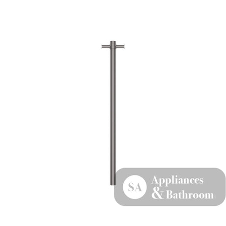 Fienza Isabella 827900GM Vertical Heated Towel Rail 100 x 900mm Gun Metal