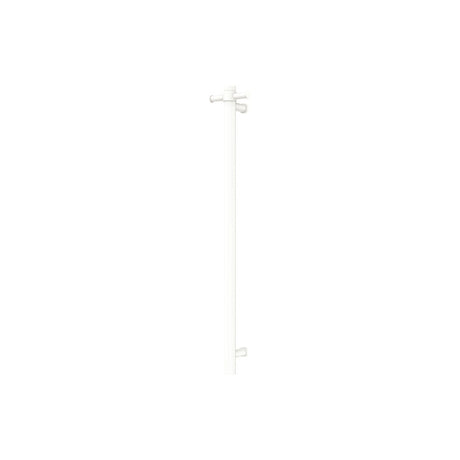 Fienza Isabella 827900MW Vertical Heated Towel Rail 100 x 900mm Matte White