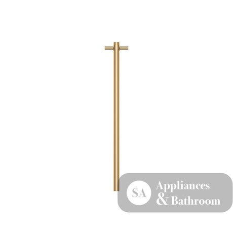 Fienza Isabella 827900UB Vertical Heated Towel Rail 100 x 900mm Urban Brass