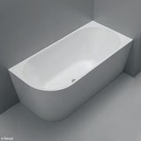 Fienza Isabella Acrylic Corner Bath 1700mm - Gloss White - Left Corner - Corner Baths