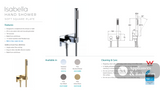 Fienza Isabella Hand Shower - Chrome - Hand Shower