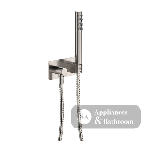 Fienza Isabella Hand Shower - Gunmetal - Isabella Hand Shower Soft Square Plate Gunmetal - Hand Shower