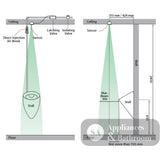 Fienza Isabella K3040Z Single Stall Urinal Kit with Zip® FlushMaster® - Urinals