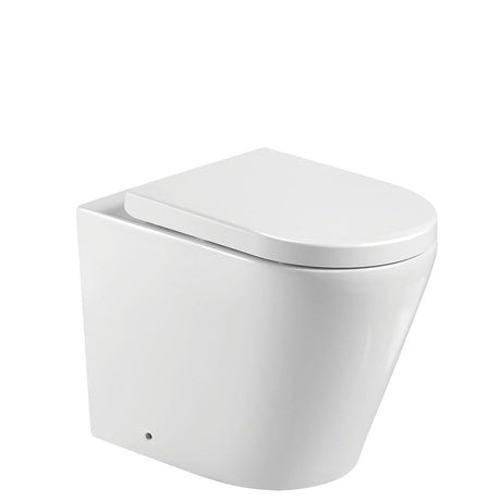Fienza Isabella Wall-Faced Suite - Gloss White - Wall Faced Suite